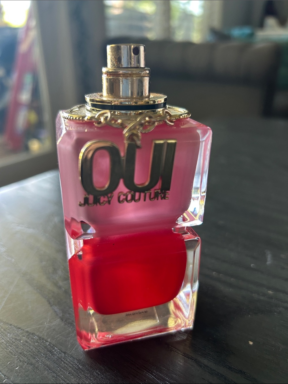 Juicy Couture Oui, 3.4 oz empty bottle